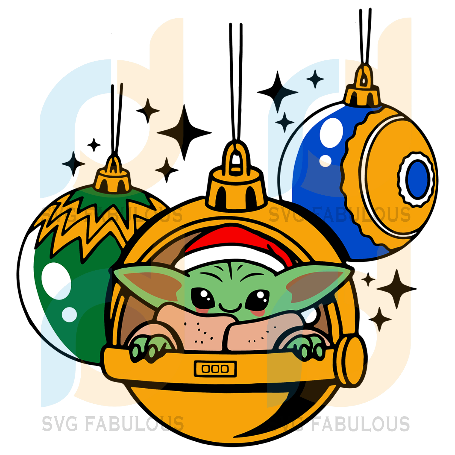 Download Baby Yoda In Christmas Ball Svg Christmas Svg Xmas Svg Merry Christ Svg Fabulous
