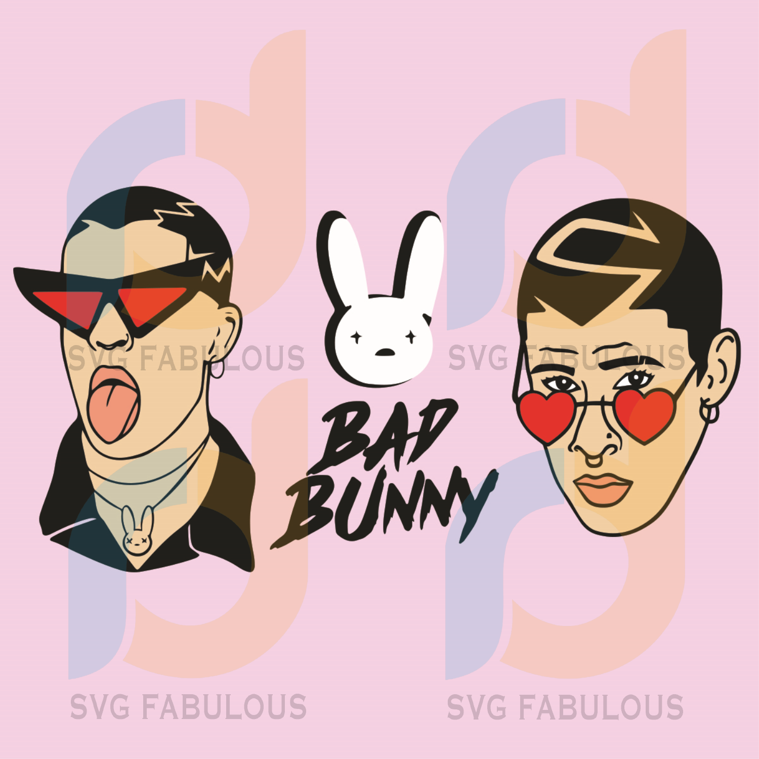 Free Free Bad Bunny Lv Svg 254 SVG PNG EPS DXF File