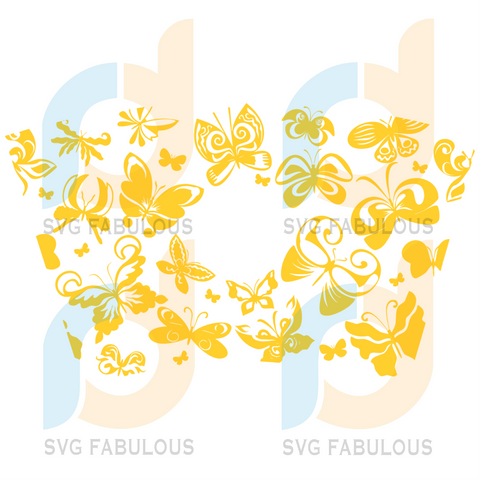 Free Free 183 Butterfly Starbucks Wrap Svg SVG PNG EPS DXF File