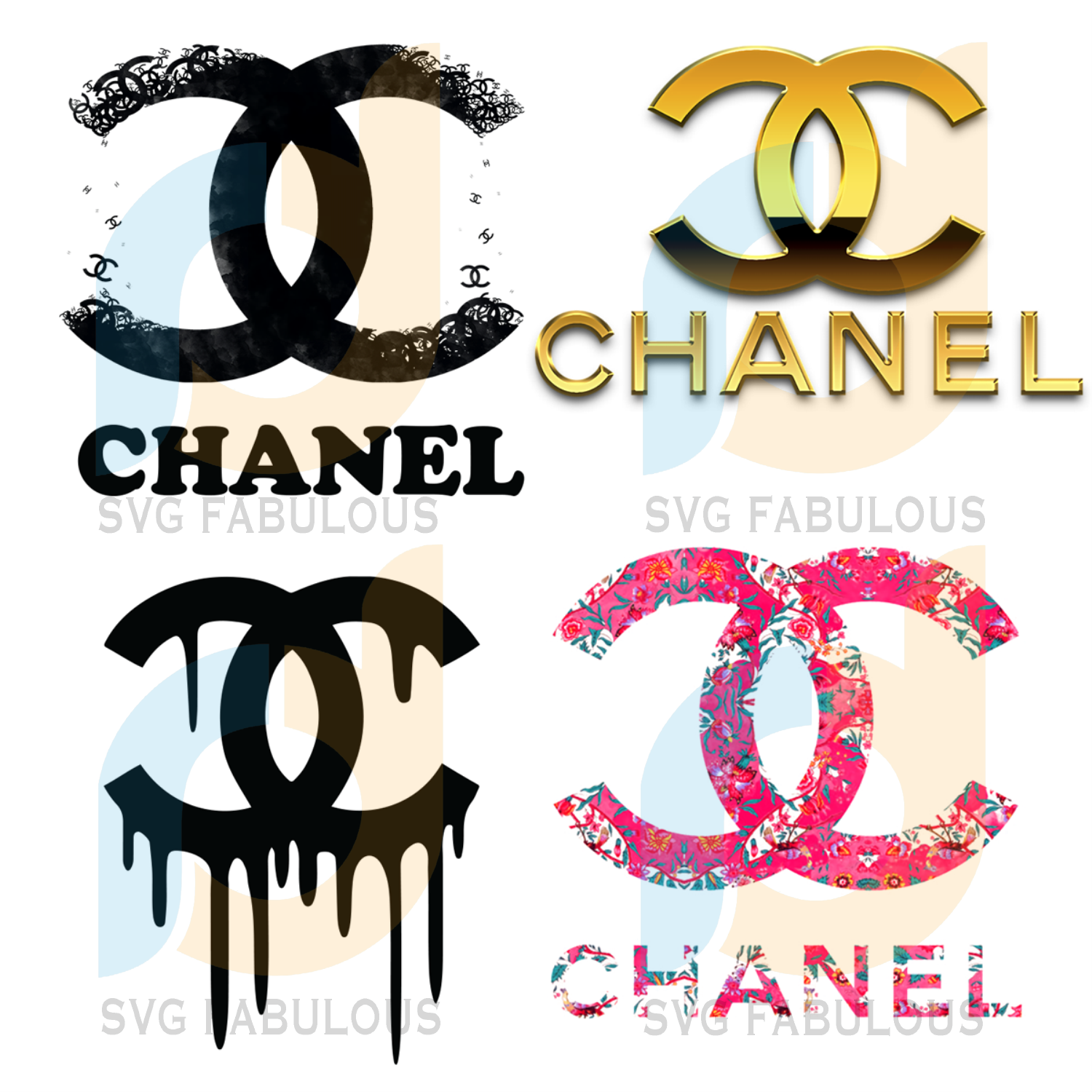 Free Free 110 Dripping Chanel Logo Svg SVG PNG EPS DXF File