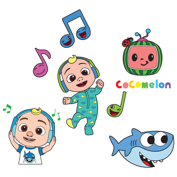 Cocomelon Bundle Svg Trending Svg Cocomelon Svg Cocomelon Shark Svg Svg Fabulous