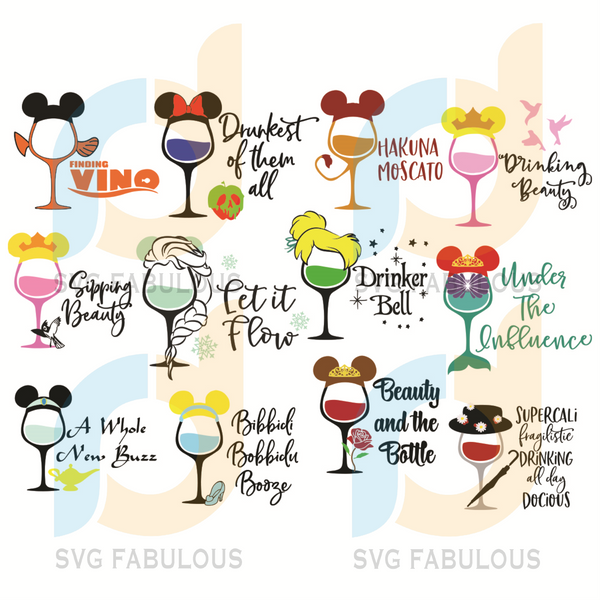 Free Free 120 Princess Wine Glass Svg SVG PNG EPS DXF File