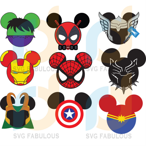 Download Bundle Svg Tagged Marvel Svg Svg Fabulous