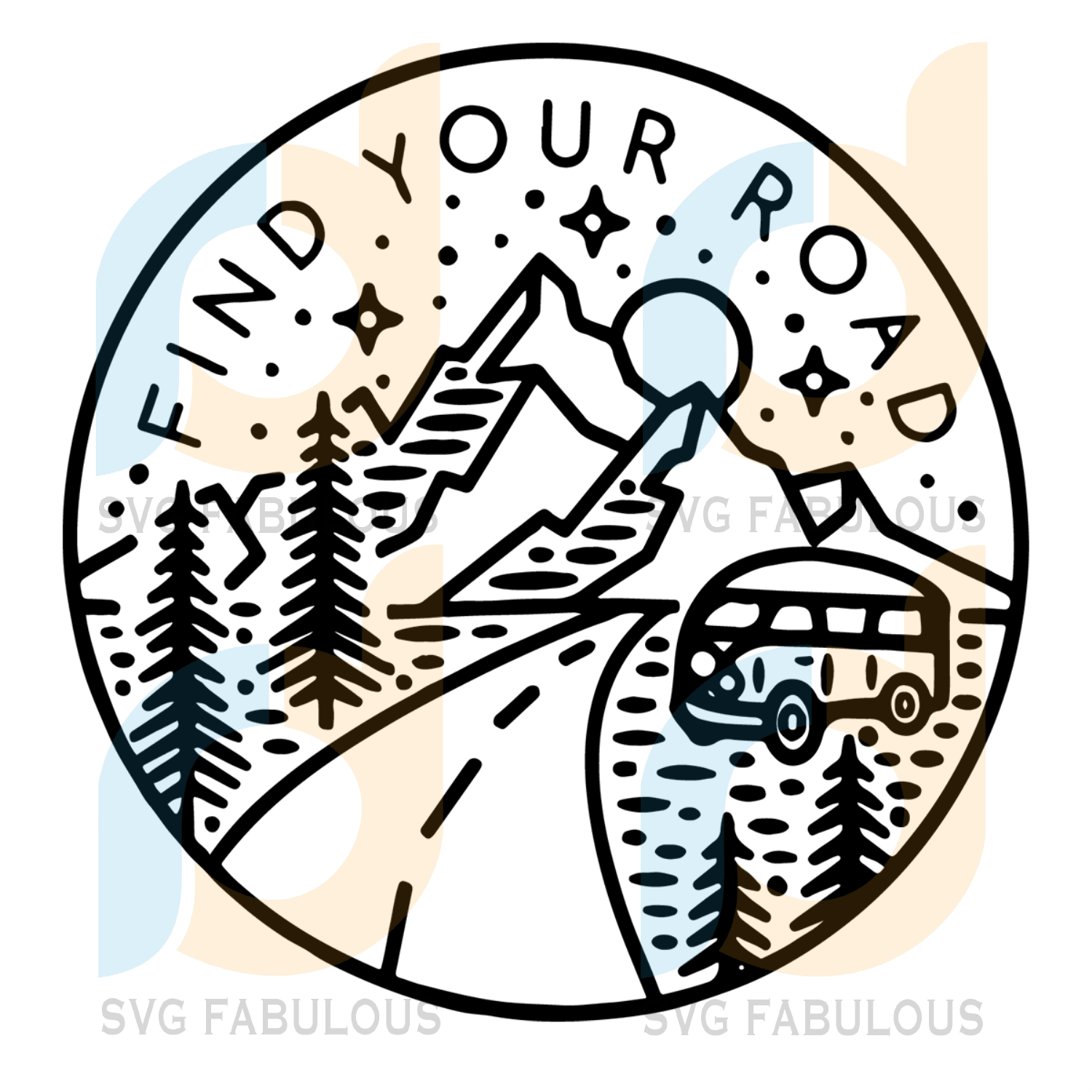 Download Find Your Road Svg Trending Svg Mountain Svg Traveling Svg Journey Svg Fabulous