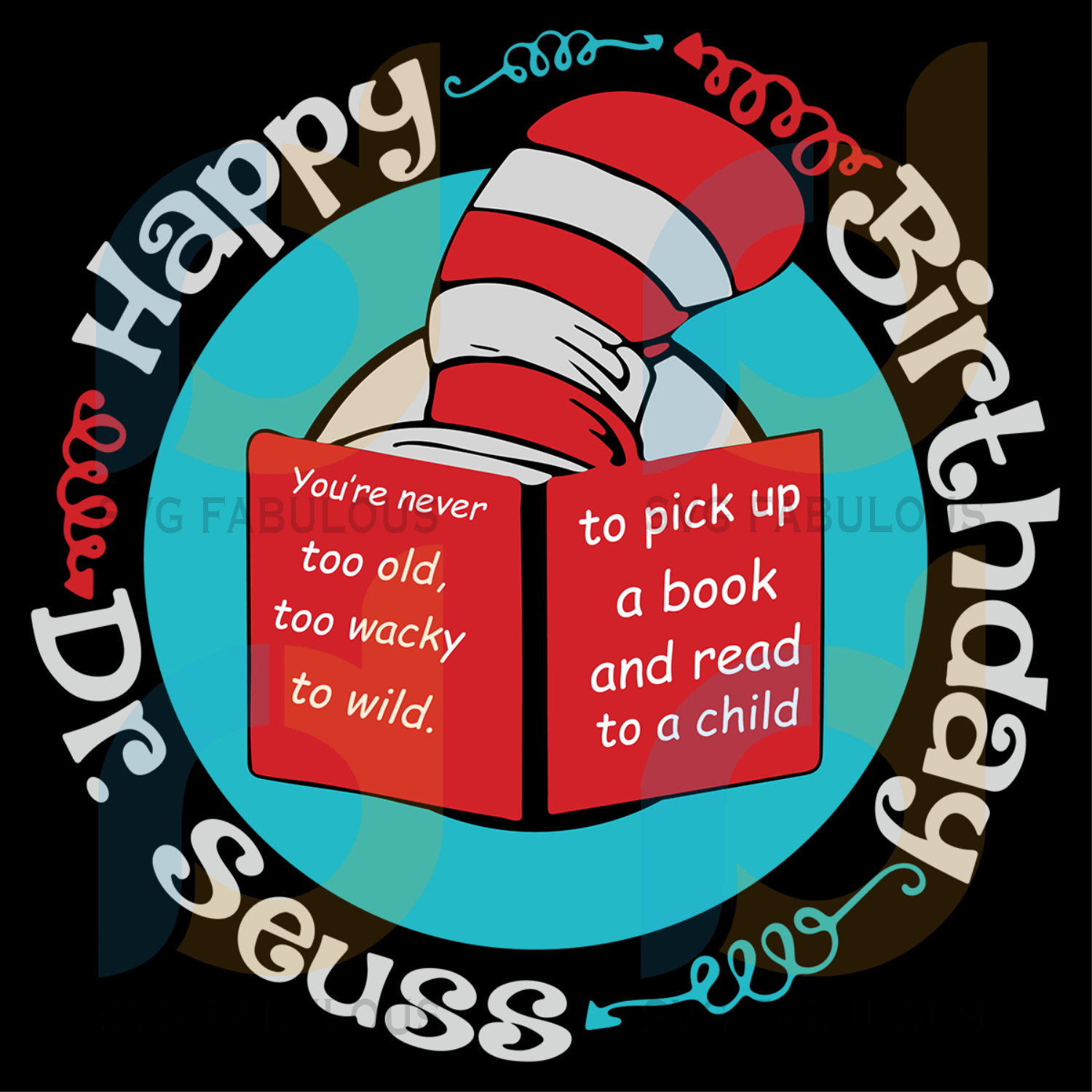 Download Happy Birthday Dr Seuss Svg Dr Seuss Svg Thing Svg Cat In Hat Svg Svg Fabulous