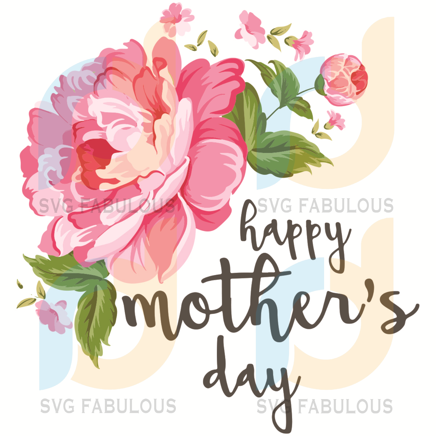 Download Happy Mothers Day Flower Svg Mothers Day Svg Flower Svg Flower For Svg Fabulous