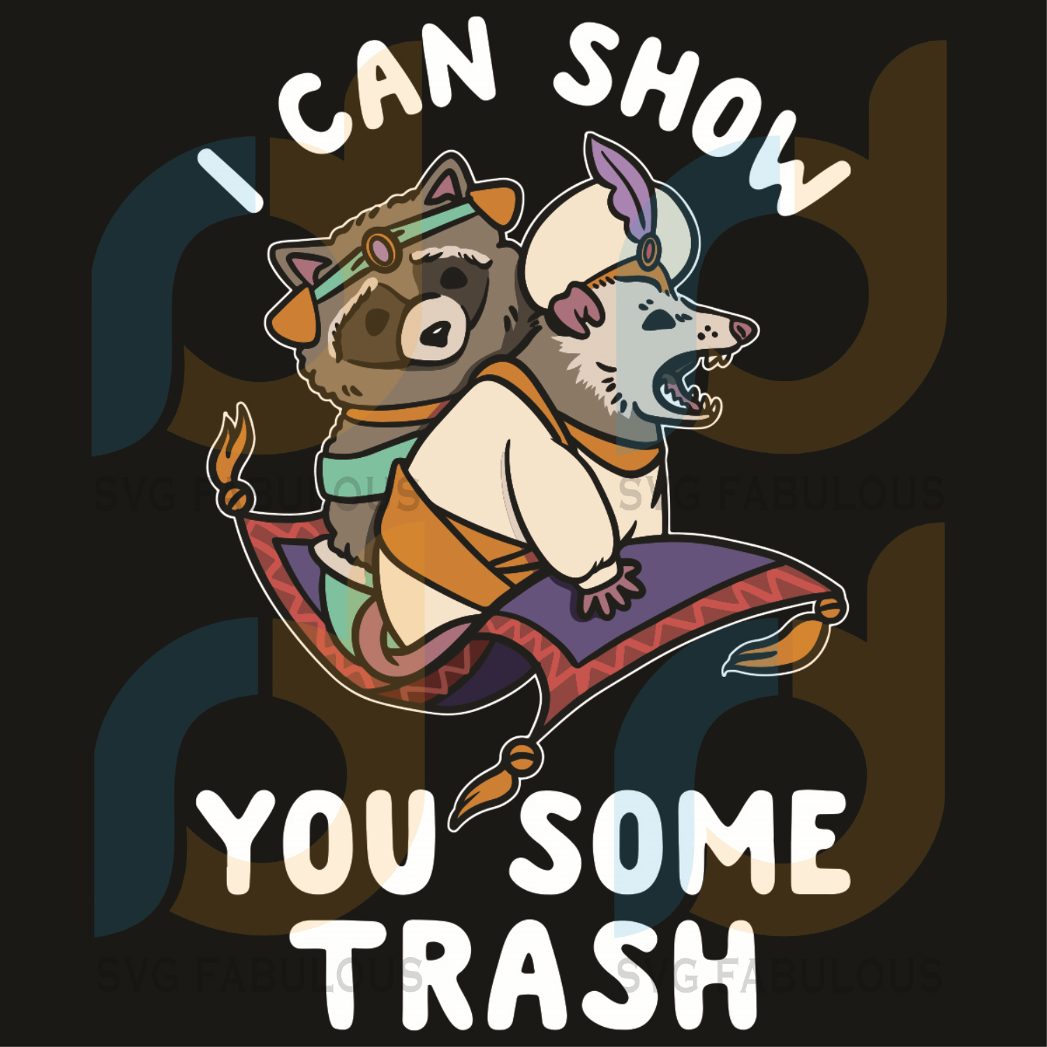 Download I Can Show You Some Trash Rat Mouse And Raccoon Svg Trending Svg Rat Svg Fabulous
