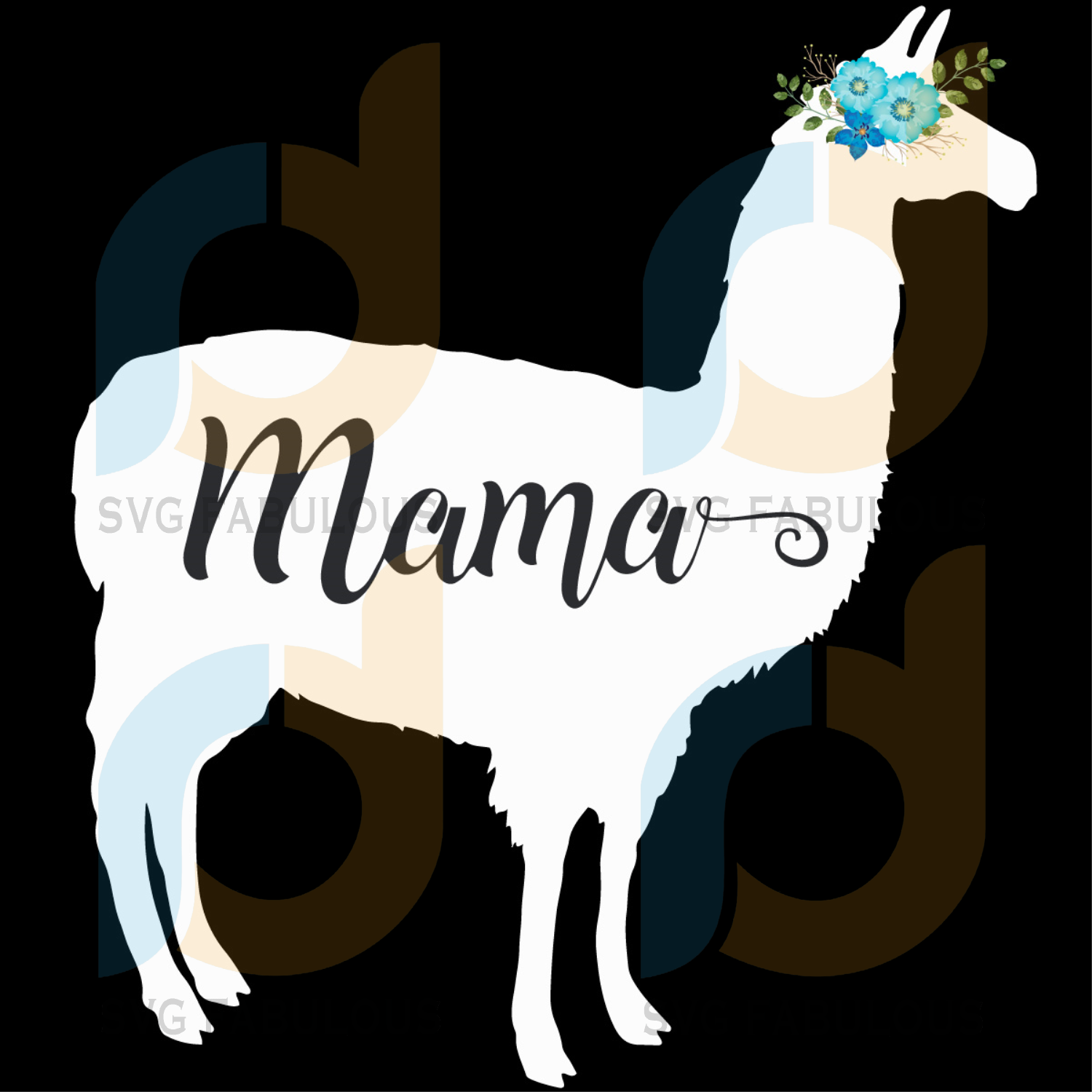 Download Llama Mama For Llama Alpaca Svg Mothers Day Svg Llama Svg Llama Mam Svg Fabulous