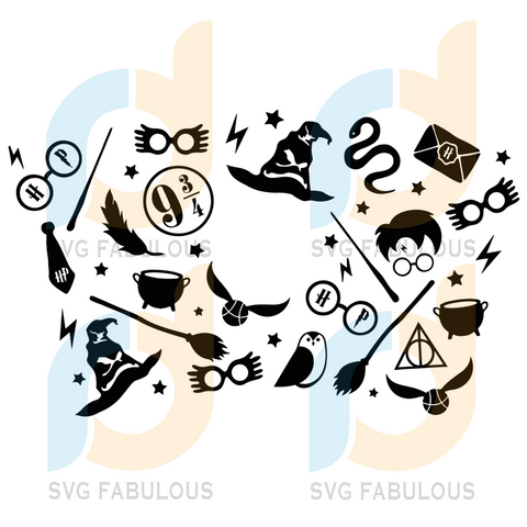 Free Free Harry Potter Svg Glasses