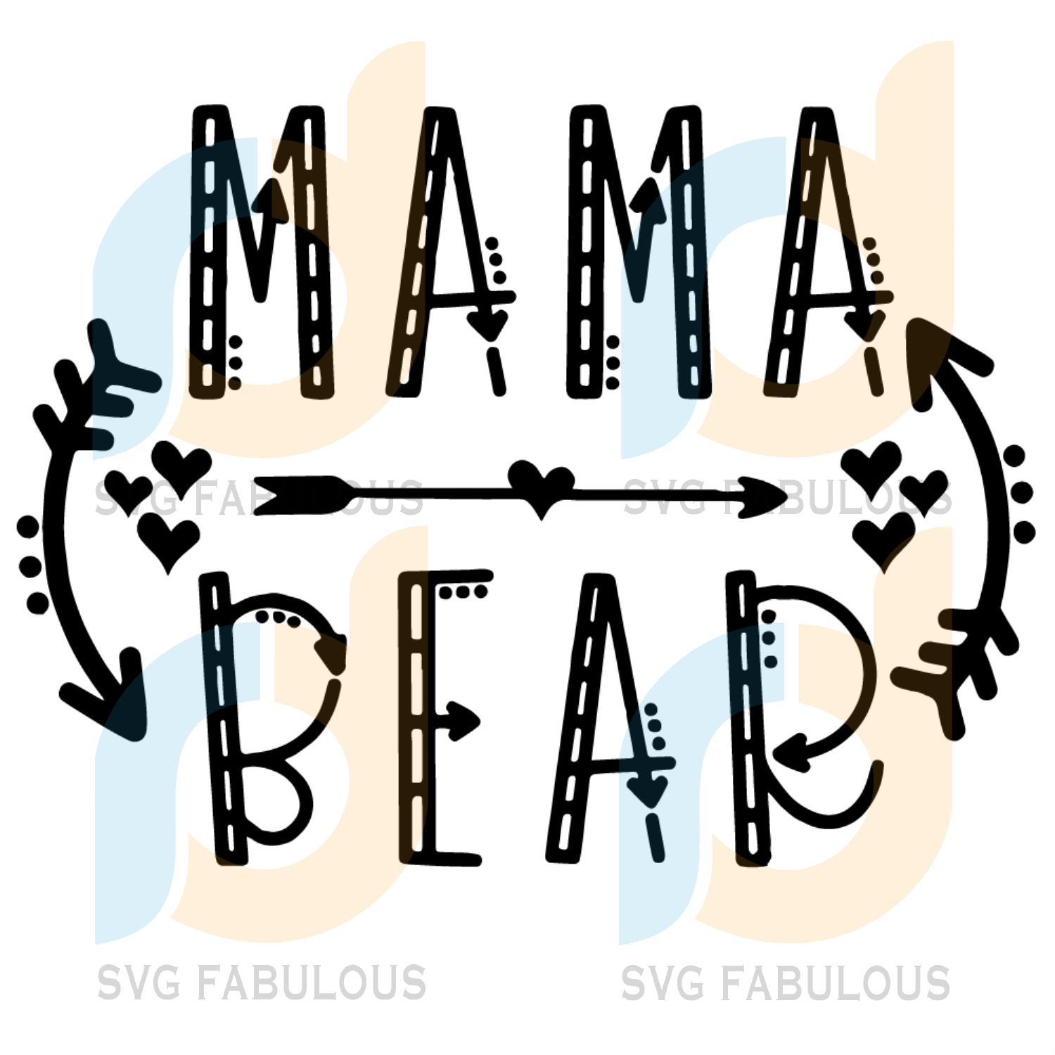 Download Mama Bear Svg Mothers Day Svg Mom Svg Mother Svg Mommy Bear Svg M Svg Fabulous