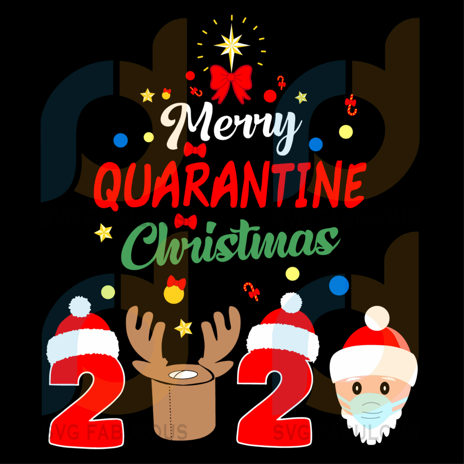 Download Merry Quarantine Christmas 2020 Svg Christmas Svg Xmas Svg Merry Ch Svg Fabulous