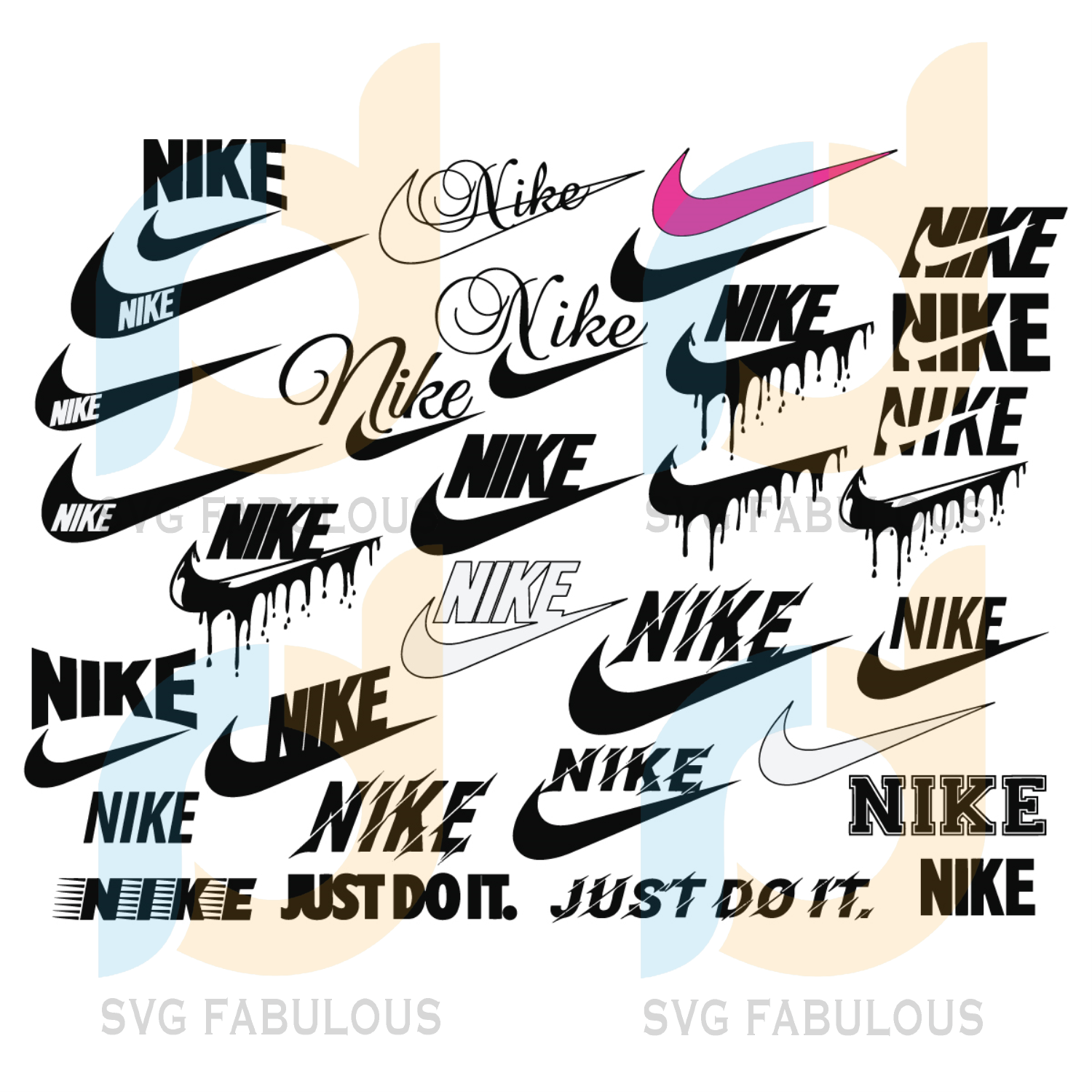 Nike Svg Bundle - 1018+ Best Free SVG File - Svg Vector Art, Icons, and ...