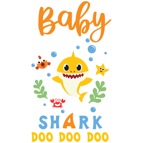 Free Free 246 Clipart Baby Shark Svg Black And White SVG PNG EPS DXF File