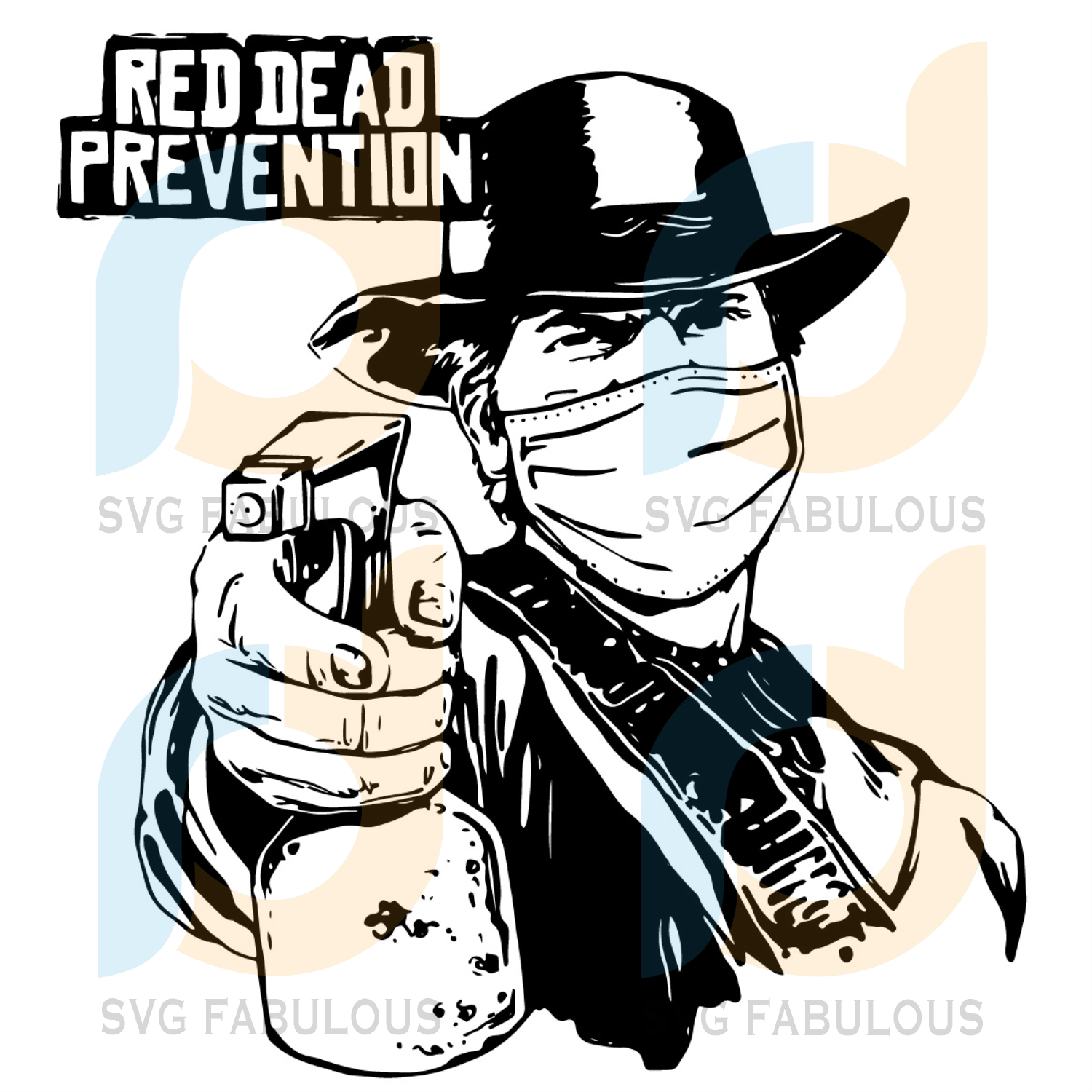 Download Red Dead Prevention Svg Trending Svg Shooting Svg Gun Svg Quaranti Svg Fabulous