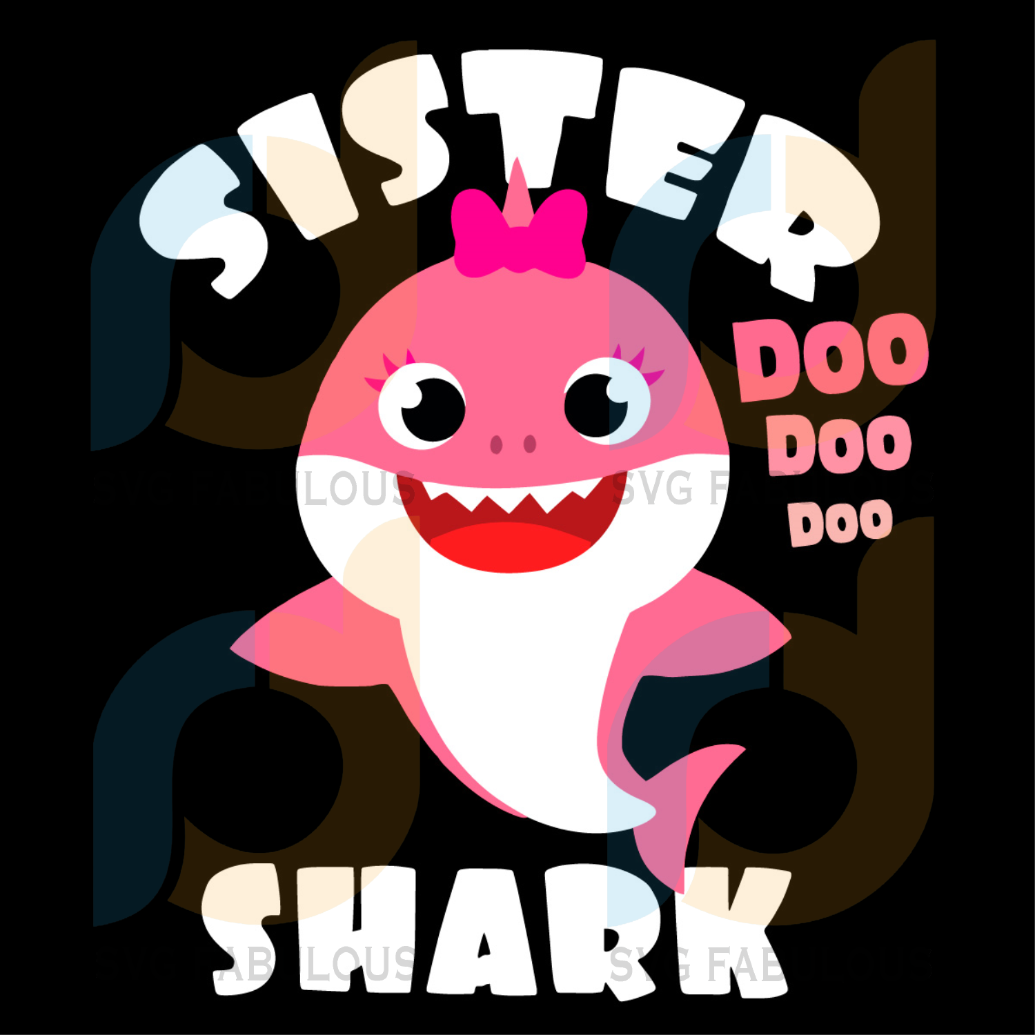 Free Free 176 Pink Baby Shark Birthday Svg SVG PNG EPS DXF File