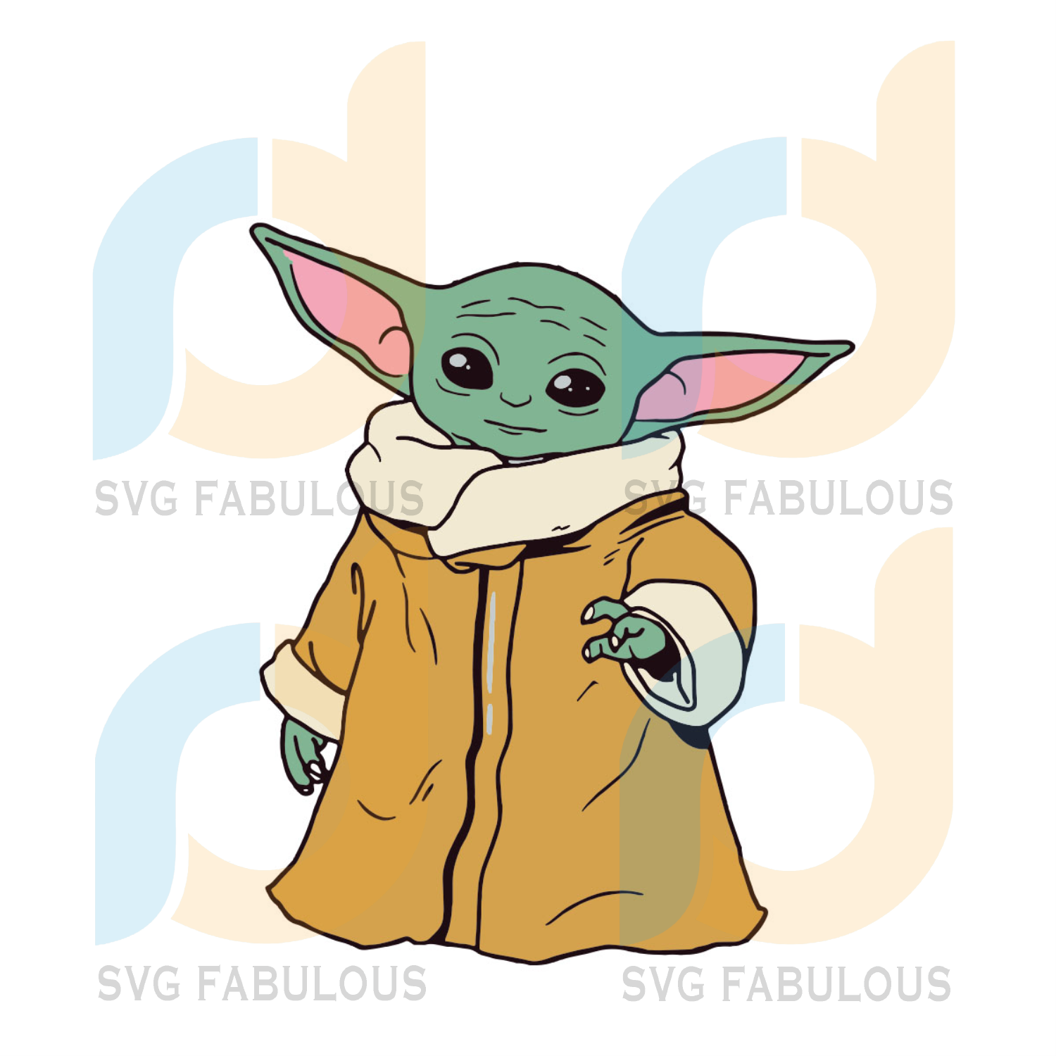 Star Wars Baby Yoda The Child Cartoon Poses Svg Trending Svg Trendin Svg Fabulous