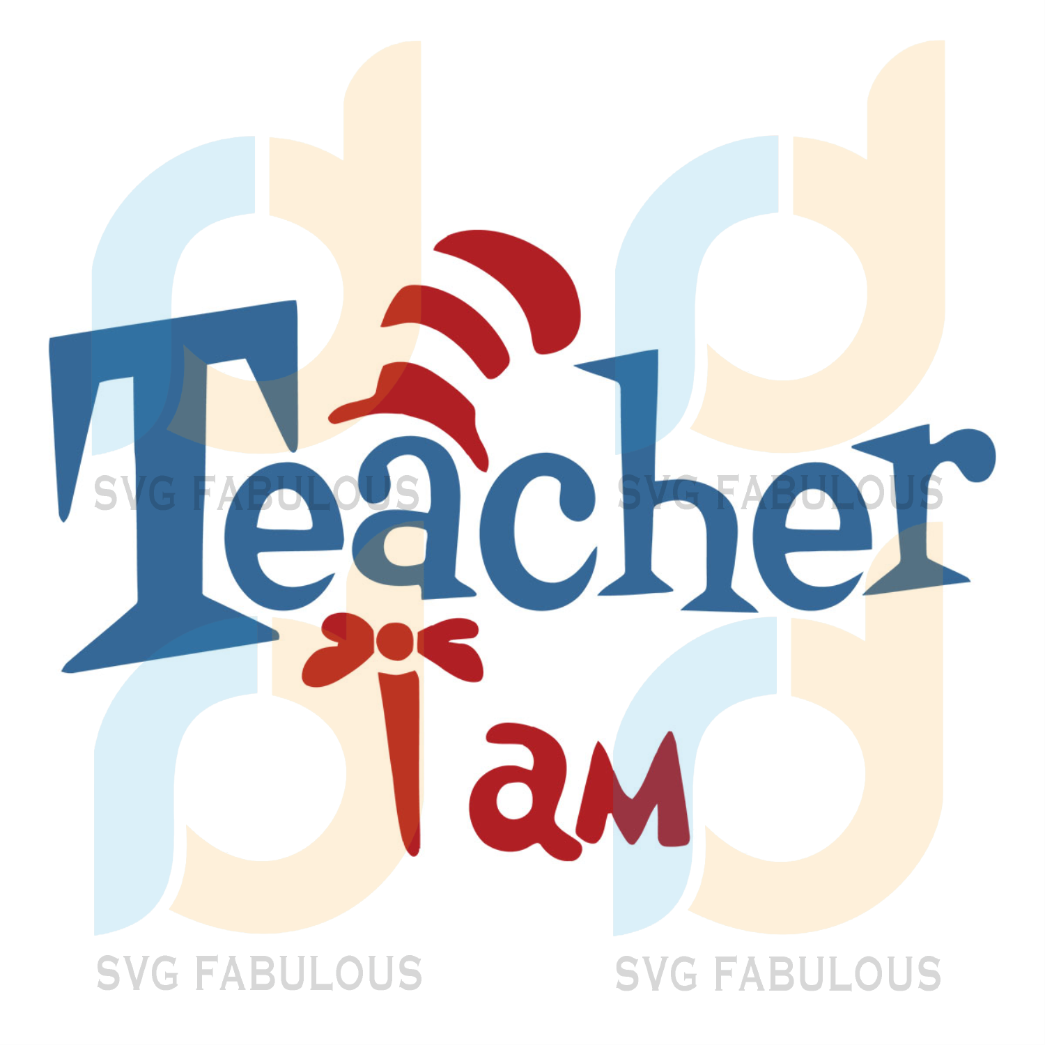 Download Teacher I Am Dr Seuss Svg Dr Seuss Svg Cat In The Hat Svg Thing 1 T Svg Fabulous