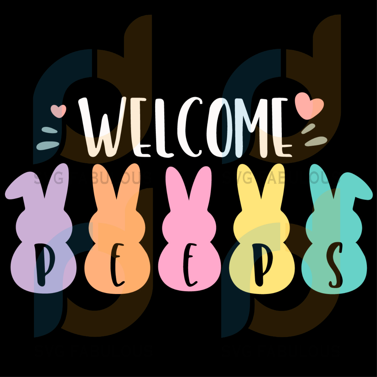 Welcome Peeps Svg Trending Svg Easter Day Svg Happy Easter Svg Eas Svg Fabulous