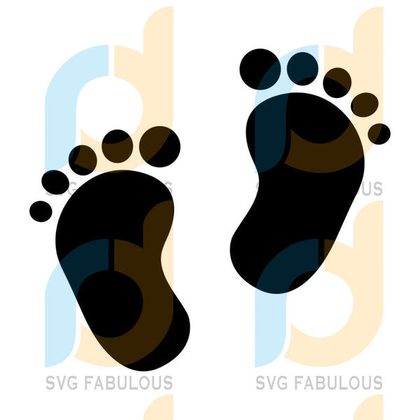 Free Free 119 Silhouette Baby Feet Svg SVG PNG EPS DXF File