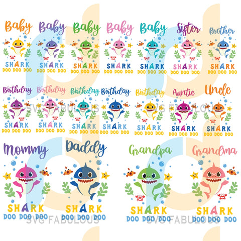 Free Free 296 Baby Shark Bow Svg SVG PNG EPS DXF File