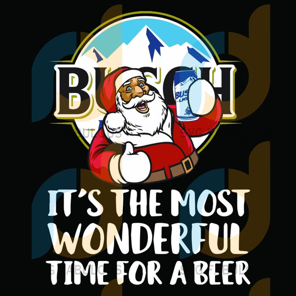 Download Busch Light It Is The Most Wonderful Time For A Beer Svg Christmas Sv Svg Fabulous