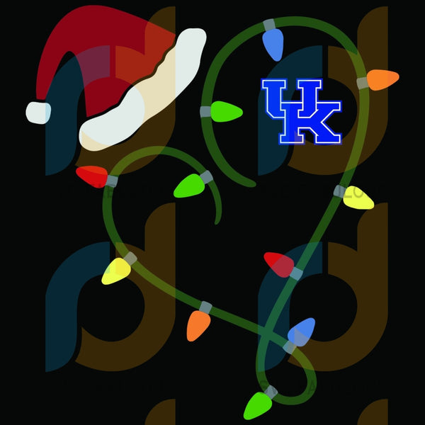 Christmas With Kentucky Wildcats Logo Svg Sport Svg Christmas Svg U Svg Fabulous