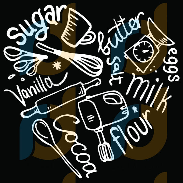 Download Cooking Ingredients Svg Trending Svg Svg Sugar Svg Butter Svg Van Svg Fabulous