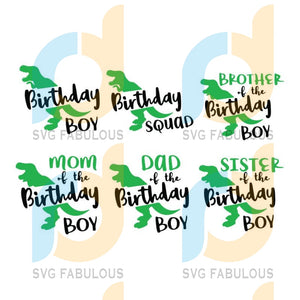 Download Dinosaur Birthday Family Svg Trex Birthday Svg Rawr Birthday Birthd Svg Fabulous