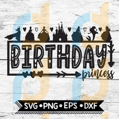 Free Free 94 Birthday Princess Svg Free SVG PNG EPS DXF File