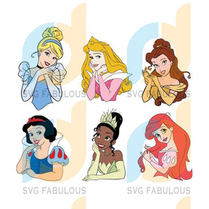 Free Free 188 All Disney Princesses Svg SVG PNG EPS DXF File