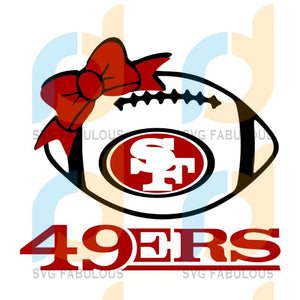 Download Girls Football 49ers Svg San Francisco 49ers Svg Nfl San Francisco 4 Svg Fabulous