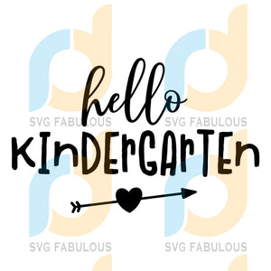 Download Hello Kindergarten Svg Back To School Svg School Svg Kindergarten S Svg Fabulous