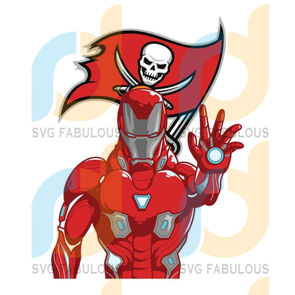 Download Iron Man Fan Tampa Bay Buccaneers Nfl Svg Football Svg Cricut File Svg Fabulous