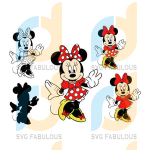 Download Minnie Mouse Hand Dress Ears Head Red Bow Polka Svg Disney Birthday G Svg Fabulous