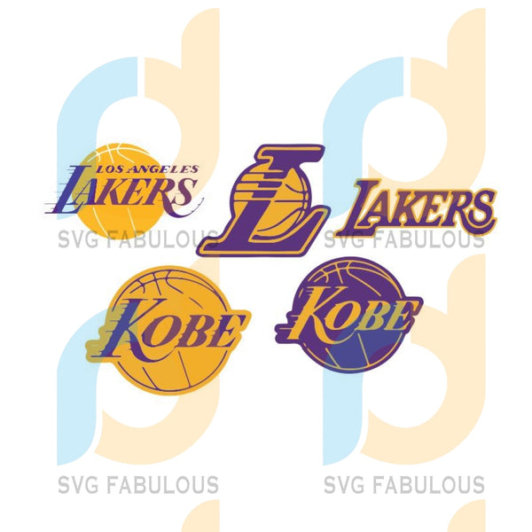Download Nba Svg Bundle Los Angeles Lakers Kobe Bryant Svg Bundle Svg Files Fo Svg Fabulous