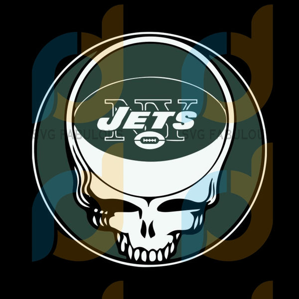 Download Nfl Team New York Jets X Grateful Dead Logo Band Svg New York Jets Cr Svg Fabulous