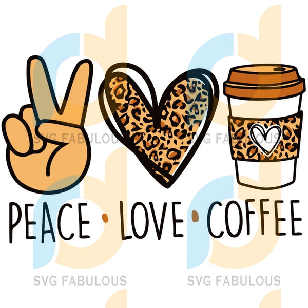 Free Free 170 Peace Love Coffee Svg SVG PNG EPS DXF File