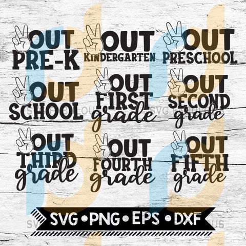 Free Free 338 Kindergarten Graduation Svg Peace Out Kindergarten SVG PNG EPS DXF File