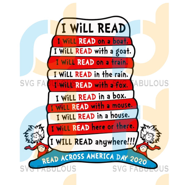 Download Read Across America Day 2021 Svg The Cat In The Hat Svg Dr Seuss Sv Svg Fabulous