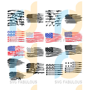 Download Rifle Flag Svg Gun Flag Svg Bullet Flag Svg Military Svg Army Flag Svg Fabulous