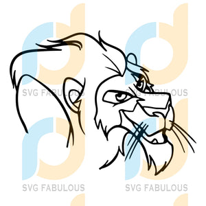 Free Free 263 Silhouette Lion King Scar Svg SVG PNG EPS DXF File