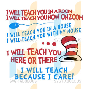 Download The I Will Teach Zoom Teacher Home Education Svg Instant Digital Do Svg Fabulous