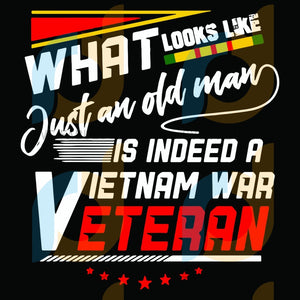 Download What Look Like Just An Old Man Is Indeed A Vietnam War Veteran Svg Tr Svg Fabulous