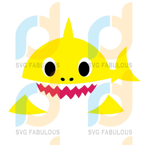 Free Free 244 Baby Shark Outline Svg SVG PNG EPS DXF File