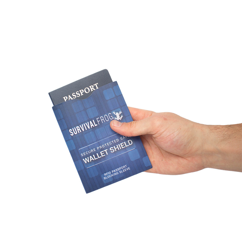 SafeWallet RFID Shield Passport Blocker