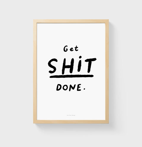 Get Stuff Done Wall Quotes™ Decal