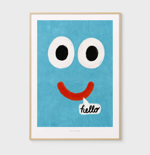 Have a nice day – Acid smiley typography art print – Rocket Jack