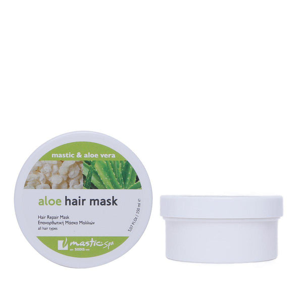 Aloe Hair Mask Hair Repair Mask With Chios Mastic And Aloe Vera 9376