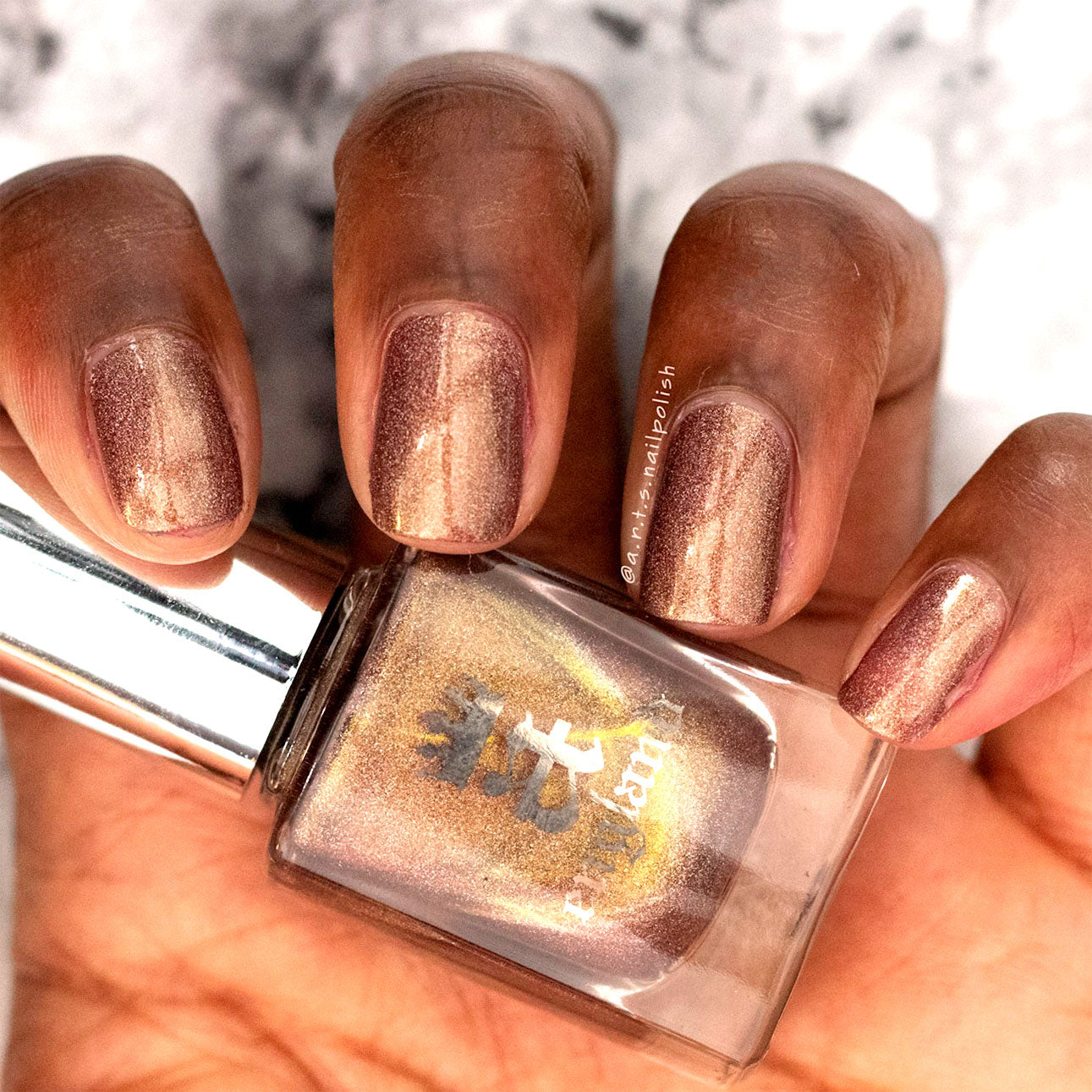 ysl bronze fever nail polish