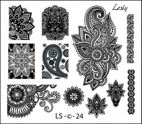 Lesly stamping plates | Hypnotic Polish